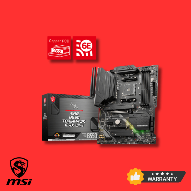 MSI MAG B550 TOMAHAWK MAX WIFI ATX AM4 DDR4