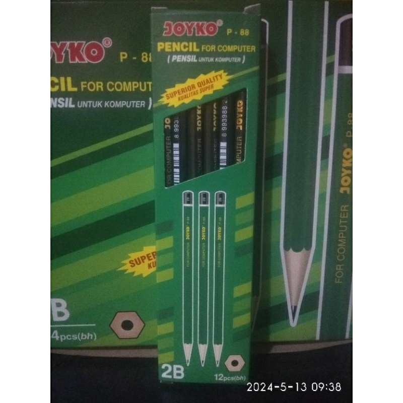 

Pensil joyko P-88 SUPERIOR QUALITY 1pak isi12 murah