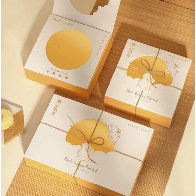 

(KK90-91) Kotak Kue Mooncake Lipat