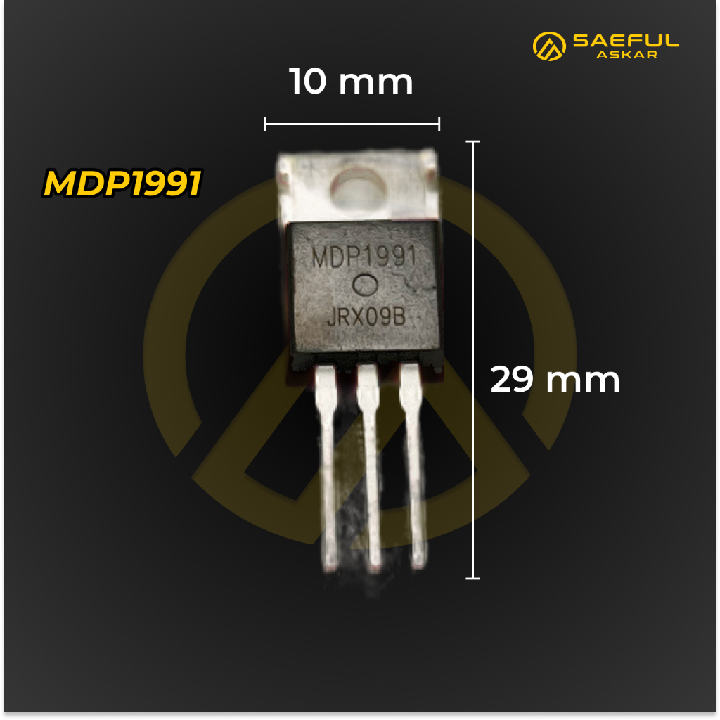 Transistor Mosfet MDP 1991 MDP1991 untuk Controller Votol