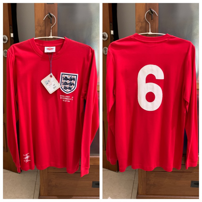 Jersey England 1966 Repro Size M BNWT Original