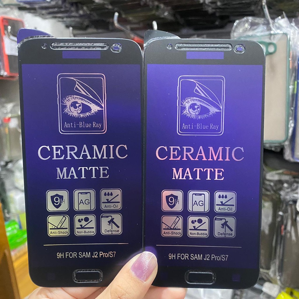 SAMSUNG J2 PRO J3 PRO J5 PRO J5 PRIME S7 Ceramic Matte Anti Blue Ray Screen Guard -UnclePatrick
