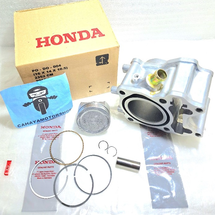 BLOK CYLINDER BLOCK SEHER PISTON RING PISTON SET KOMPLIT K59/K36 HONDA VARIO 150 VARIO 150 LED VARIO