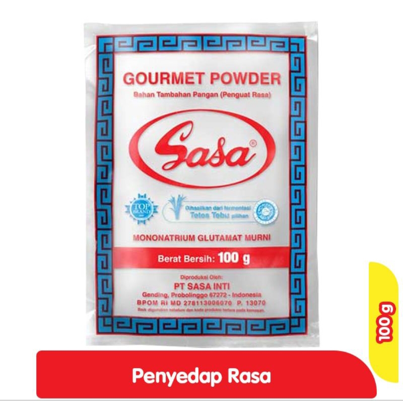 

SASA MSG micin 250gr atau variasi sasa 100gr