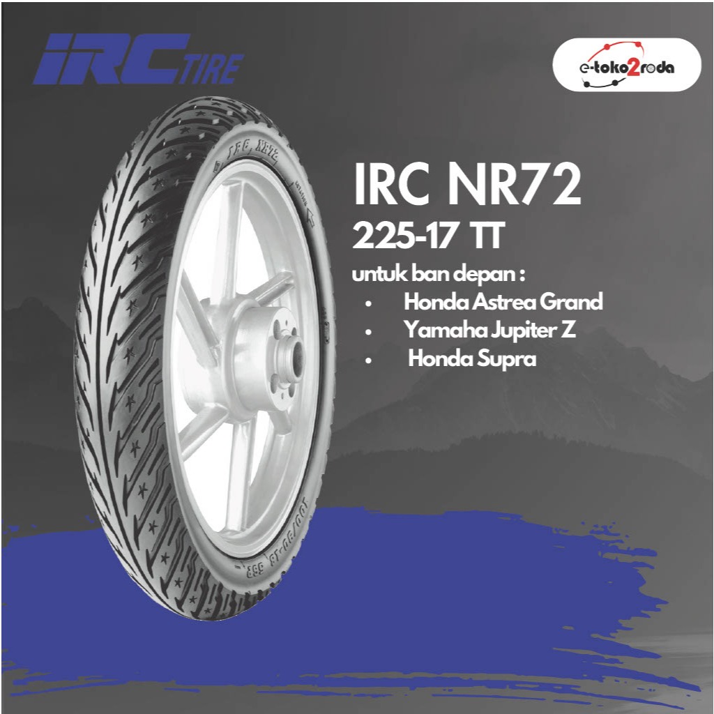 BAN IRC TUBETYPE NR72 225 RING 17