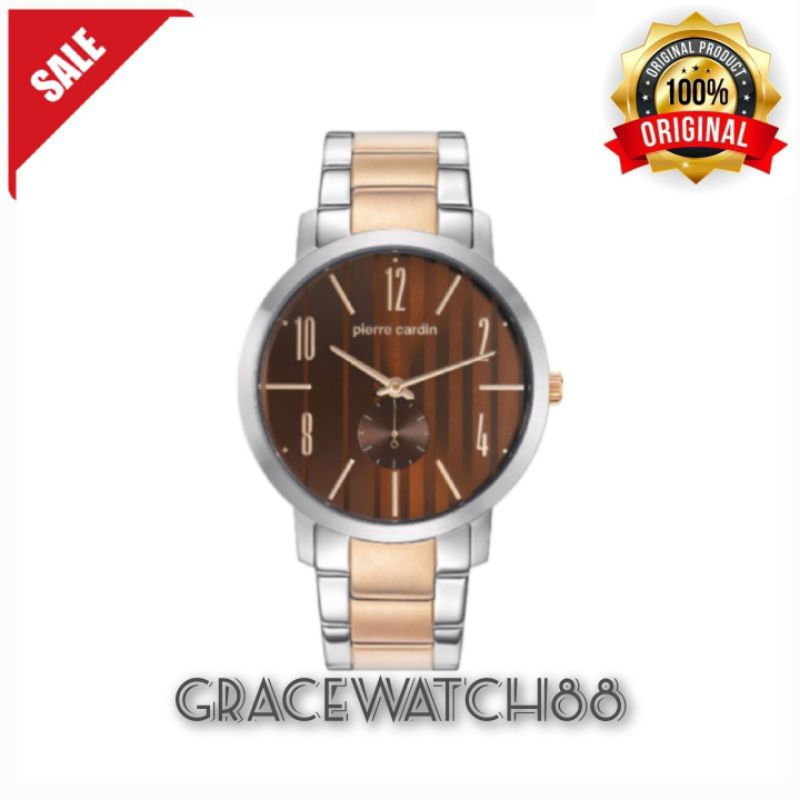 SALE Jam Tangan Pria PIERRE CARDIN PC106981F18 Original Garansi Resmi + Bonus HandBag