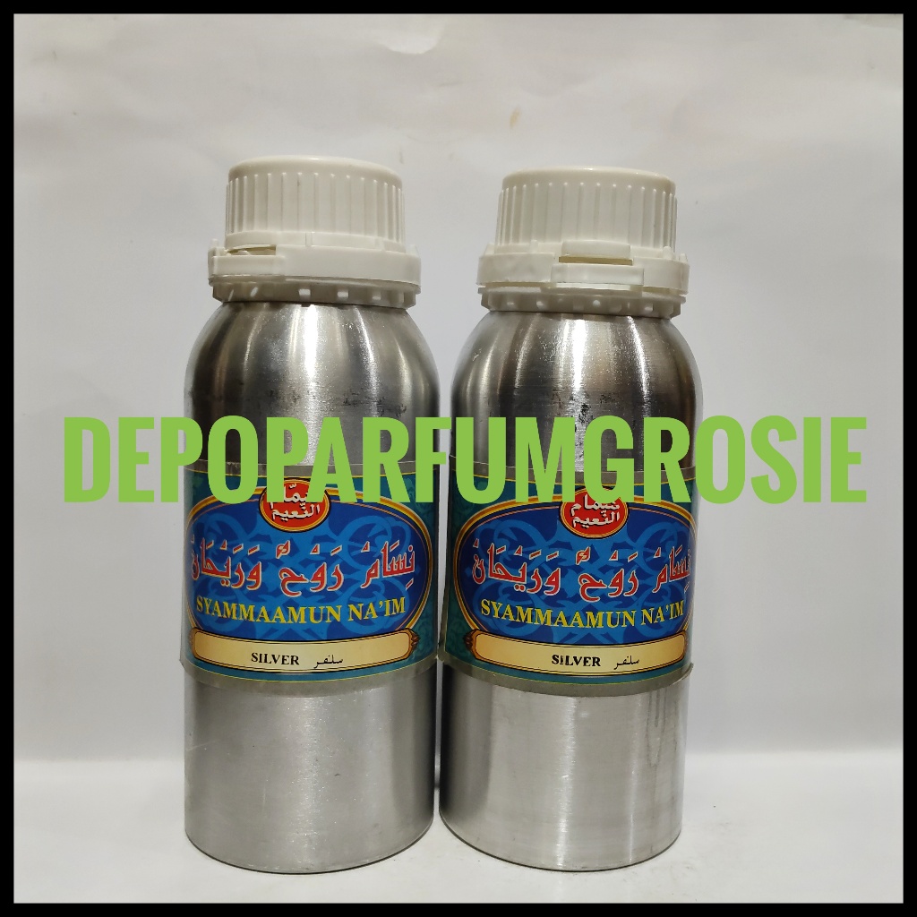 BIBIT PARFUM SILVER BY SYAMMAAMUN NA'IM 500 ML