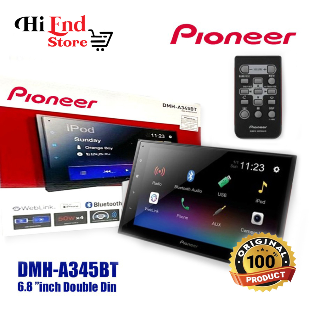 PIONEER DMH - A 345 BT PIONEER DMH-A345BT