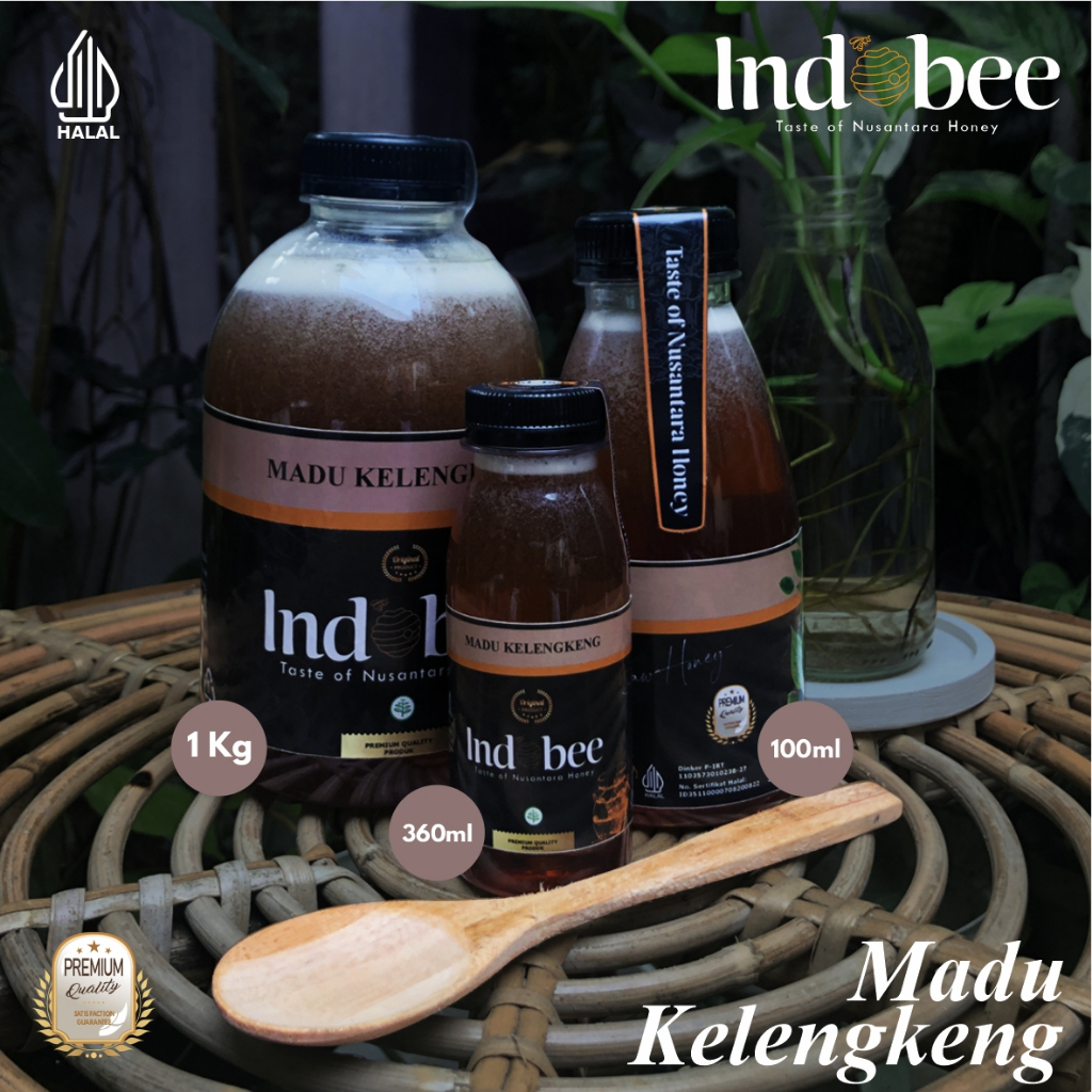 

MADU KELENGKENG (GRADE A) 100ml 360ml 1kg INDOBEE - Taste of Nusantara Honey