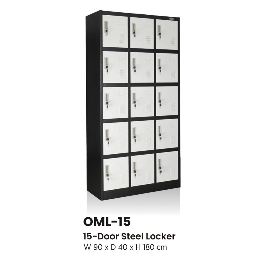 Locker Besi 15 Pintu OVISPRO OML 15