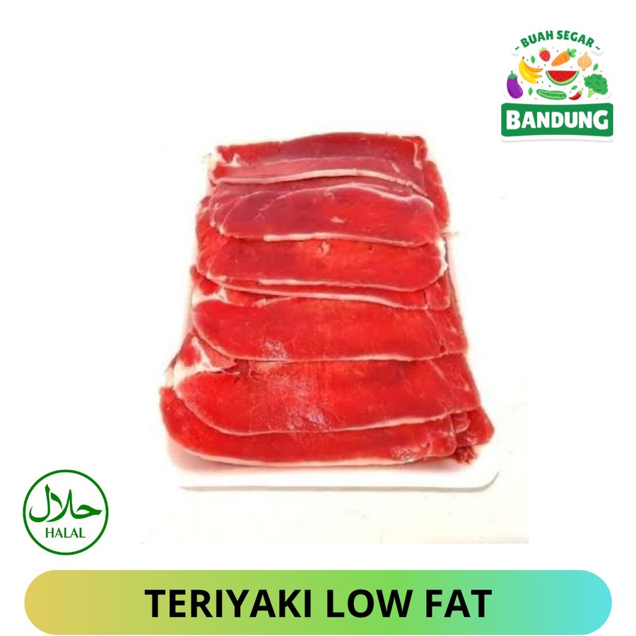 

BEEF SLICE TERIYAKI LOW FAT | 500Gram