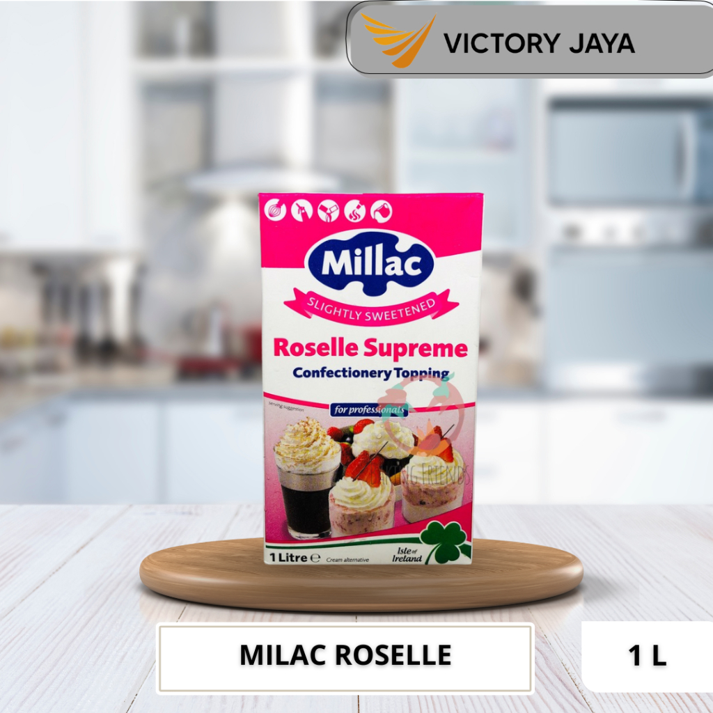 

Milac roselle supreme whipping cream 1 liter