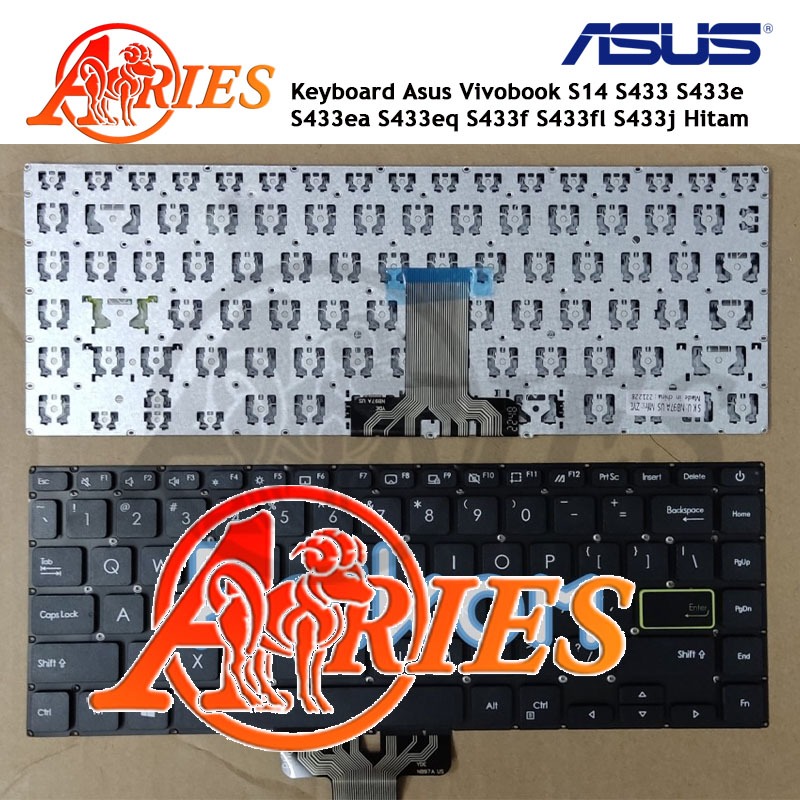 Keyboard Laptop Asus Vivobook S14 S433 S433e S433ea S433eq S433f S433fl S433j