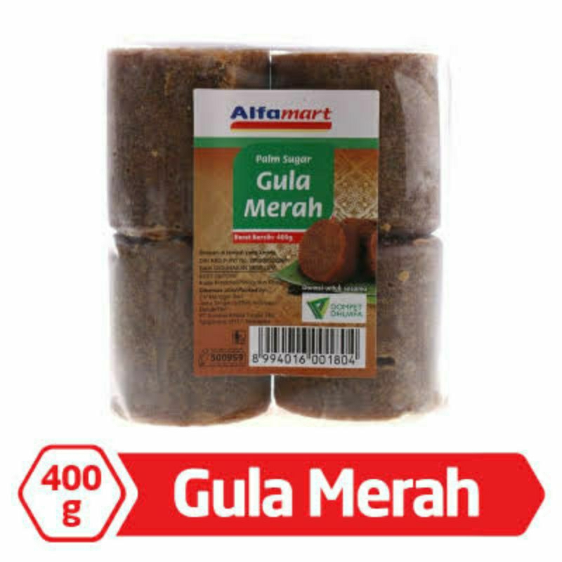 

GULA MERAH ISI 4 PCS , 400GR