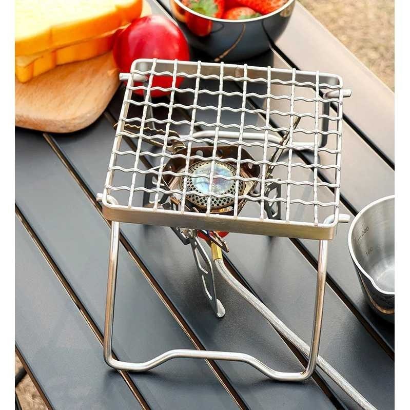 Stand Dudukan Alat Panggang Lipat Portable Outdoor Grill Luar Ruangan Api Unggun
