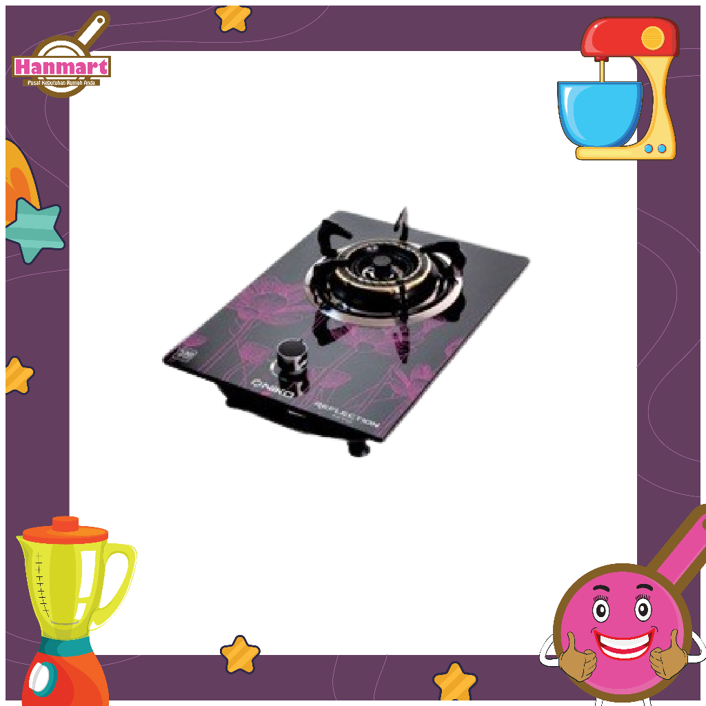 KOMPOR GAS NIKO KACA 1 TUNGKU HITO