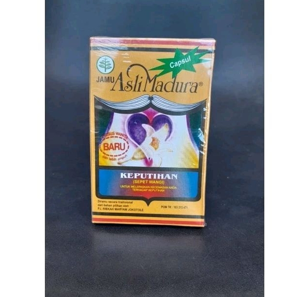 Jamu Keputihan 24 Kapsul Jokotole Asli Madura