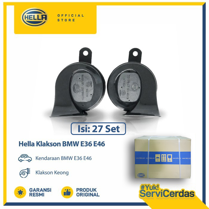 Klakson Keong Hella BMW E36 E46 12V (DUS / 27 SET) - Klakson mobil