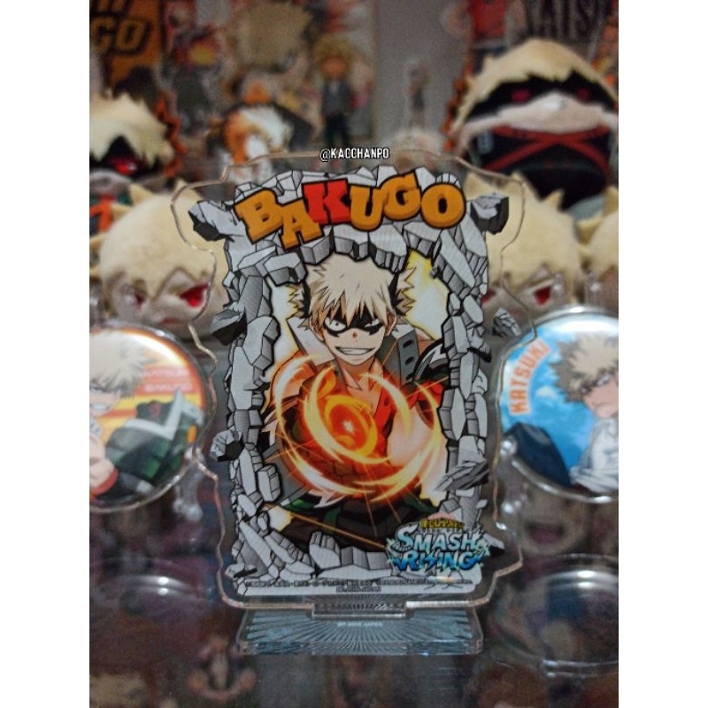 Acrylic Stand / Keychain Bakugo Katsuki Smash Rising BNHA Standee Akrilik My Boku No Hero Academia O