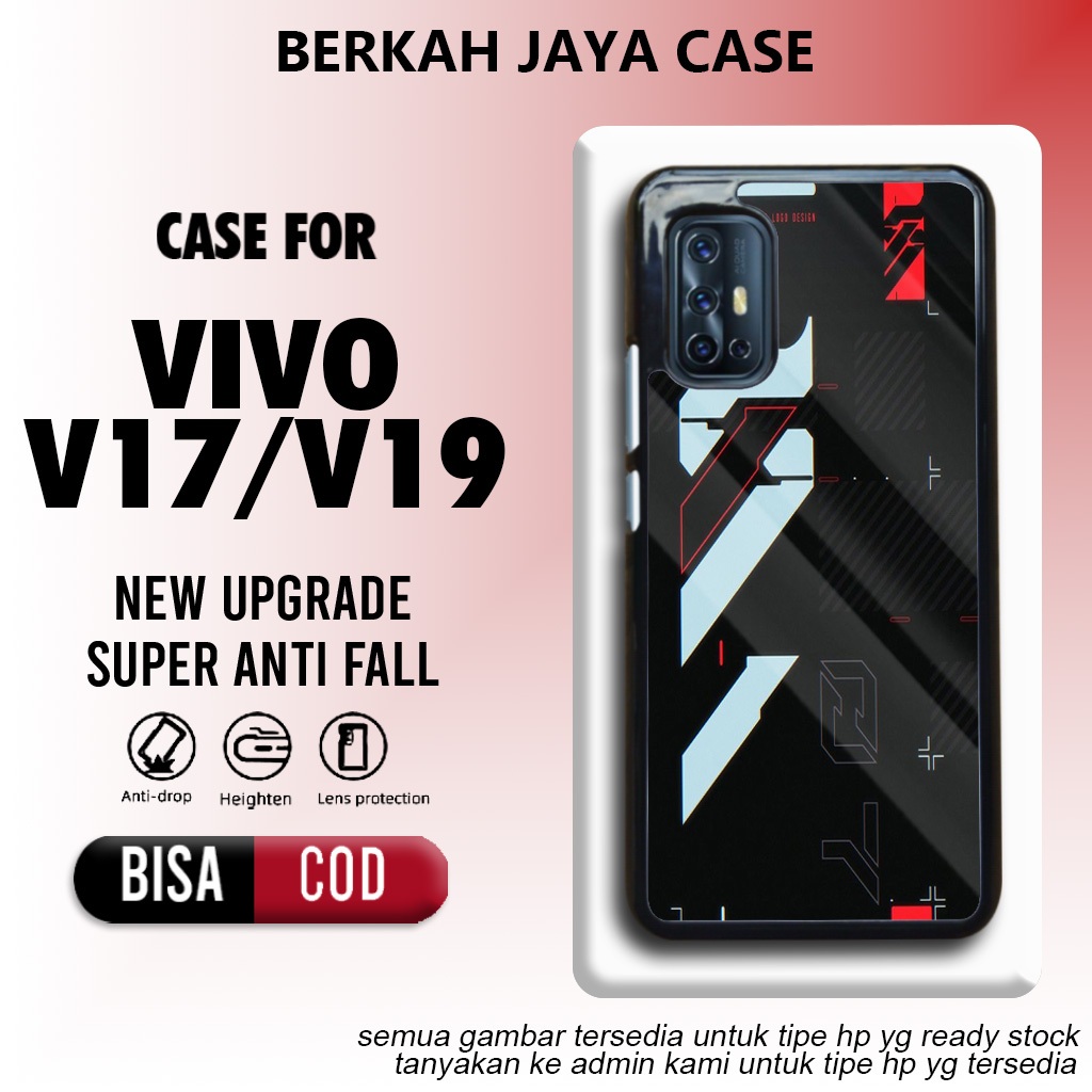 Case Vivo V17 V19 Terbaru - Casing Vivo V17 V19 - Motif Art - Hardcase Premium Glossy - Softcase Hp 