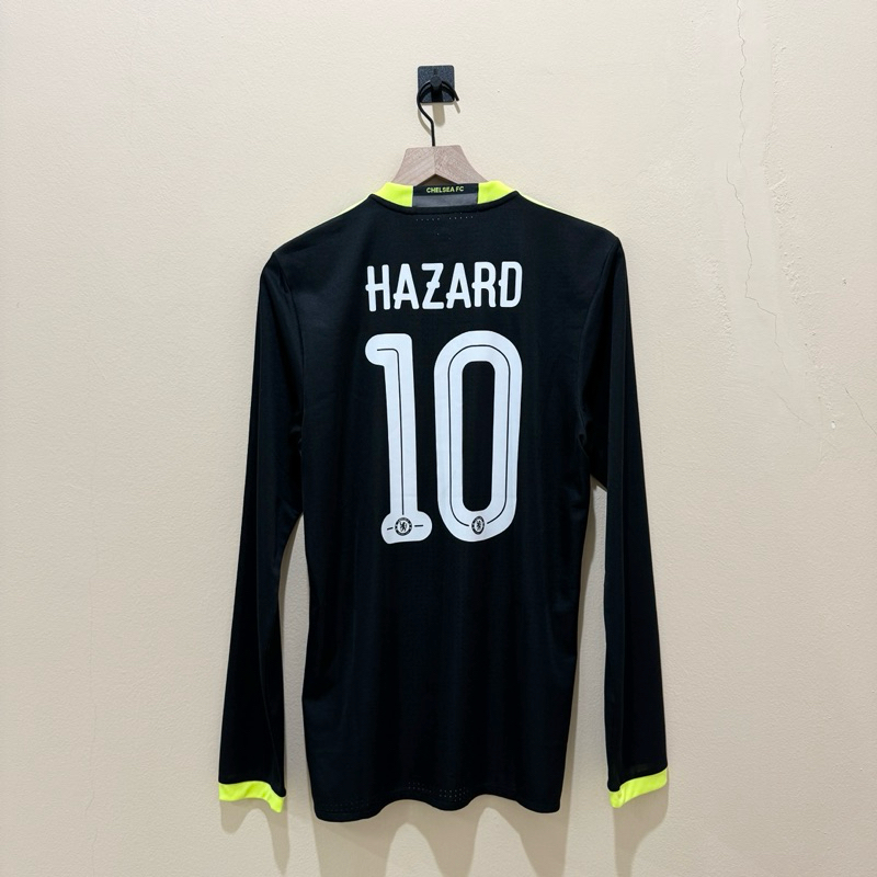 Jersey Original Chelsea Away 2016/2017 Adizero Player Issue LS LongSleeve Hazard#10