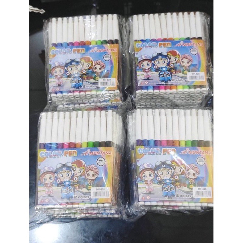 

Montana Color Pen / Spidol 12 Warna premium