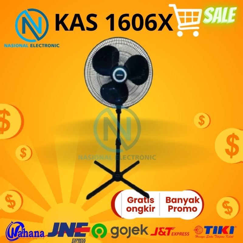 MIYAKO KAS 1606 X/ Kipas angin miyako KAS1606X/kipas angin miyako KAS-1606X/KIPAS ANGIN STAND FAN MI