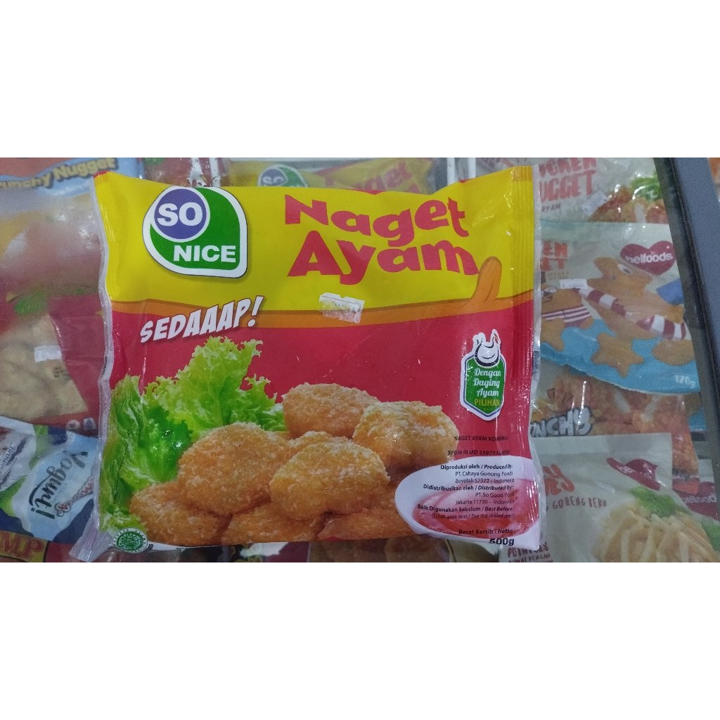 

Nugget Ayam So Nice 500gr