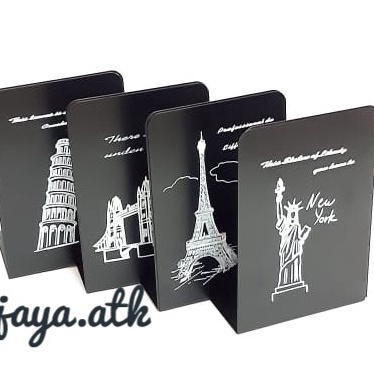 

Tawaran Book End Pembatas Buku Besi No 7 Flamingo Whale