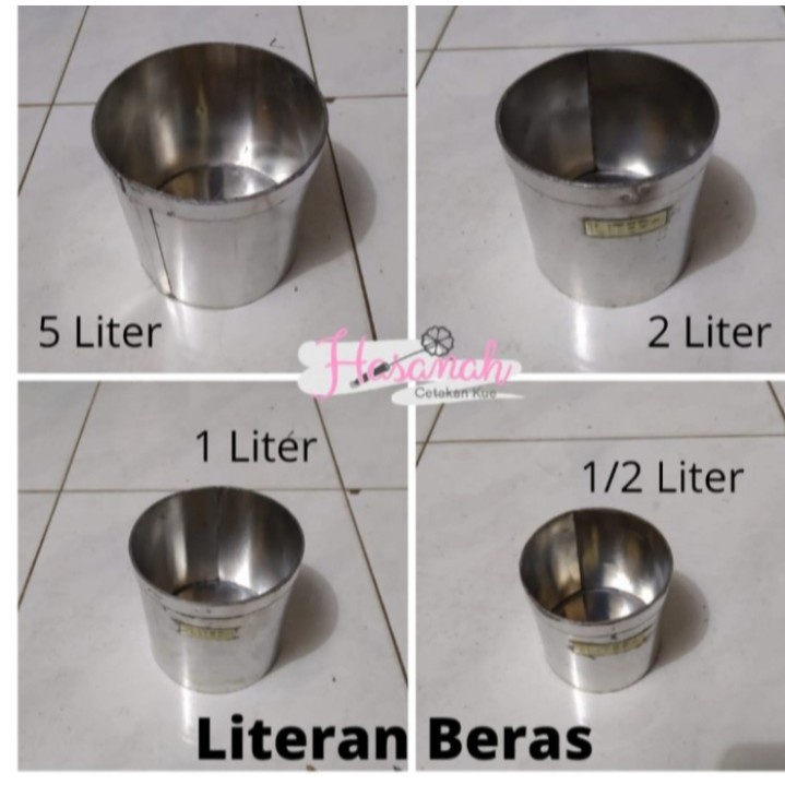 TERBAIK Literan Beras 5 Liter Tebal  Liter Beras 5 Liter  Takaran Beras 5Ltr
