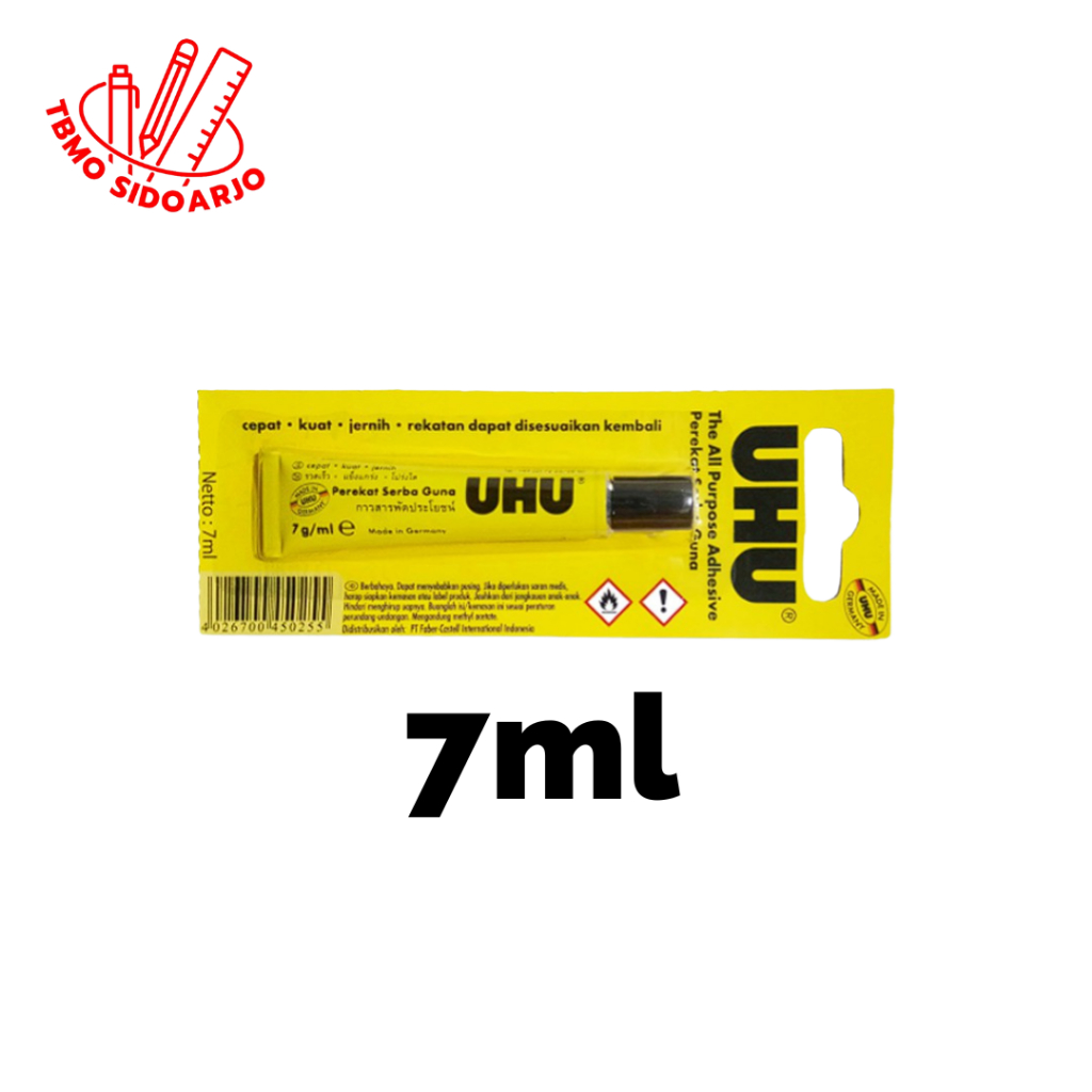 

TBMO Lem UHU All Purpose Serbaguna dan Prakarya UHU 7ml 140806