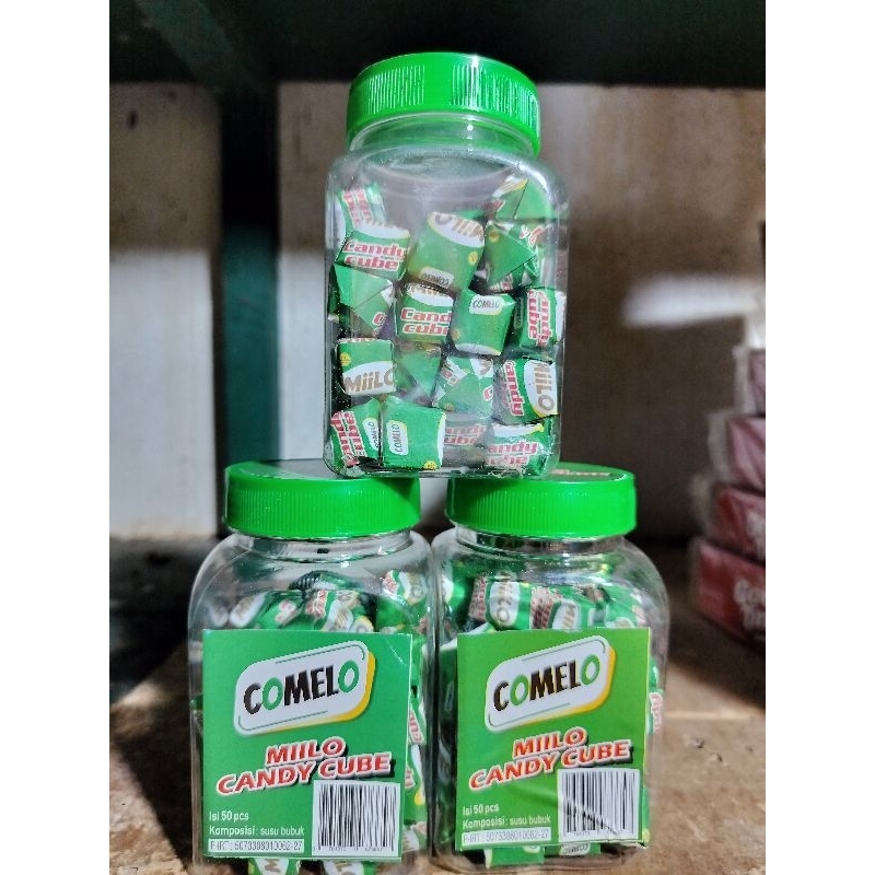 

Comelo Milo Candy Cube (1 Toples isi 50 Pcs)