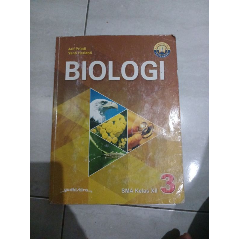 

buku biologi SMA kelas XII yudhistira