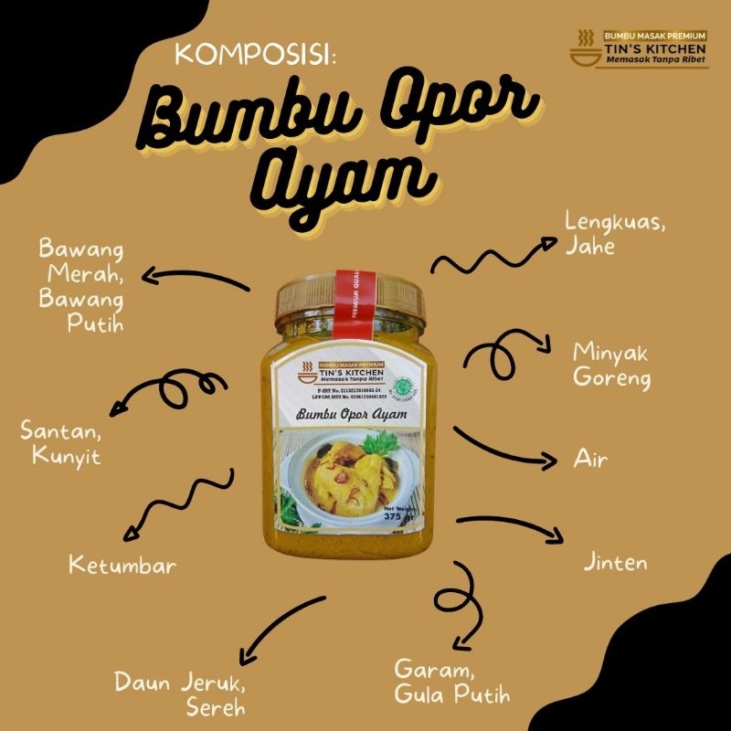 

BUMBU OPOR AYAM UKURAN 220GR