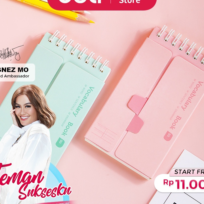 

FG2 Deli Spiral Notebook Notes 9 Lembar Kertas 7gsm Desain 2 Sisi Untuk Sekolah 2421