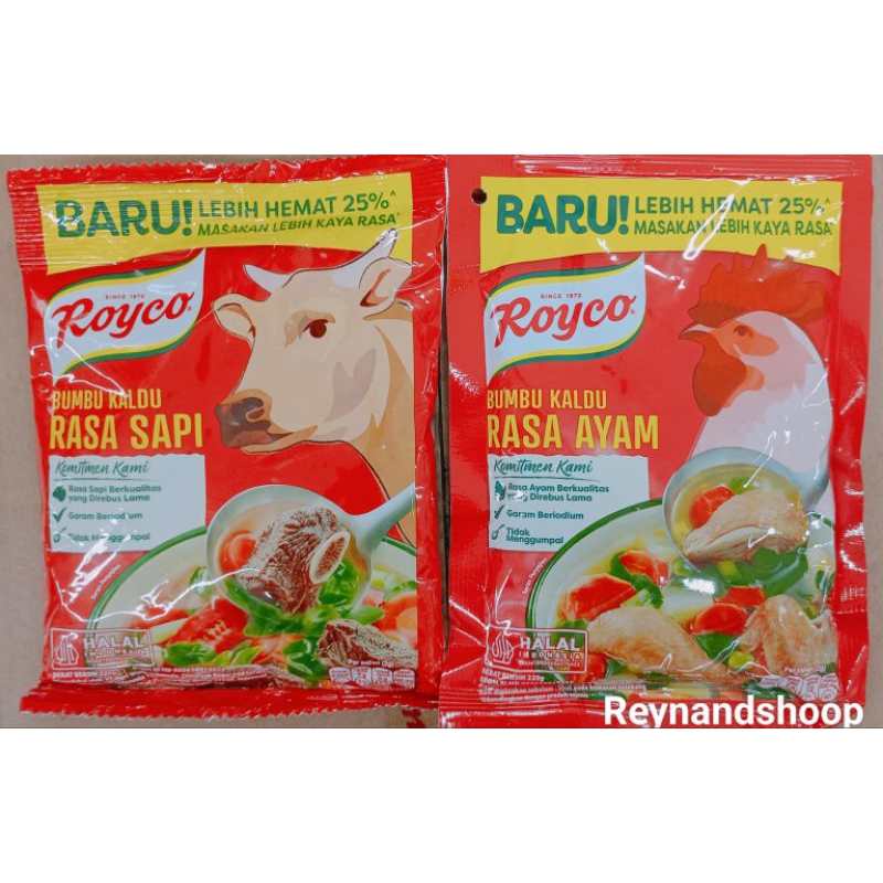 

Royco ayam/sapi 220gr