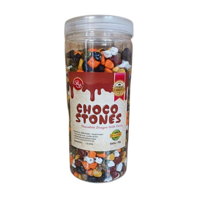 

Bisa COD !!! Choco Stone Cokelat Kerikil 1kg - Coklat Krikil 1kg coklat batu - Chocolate