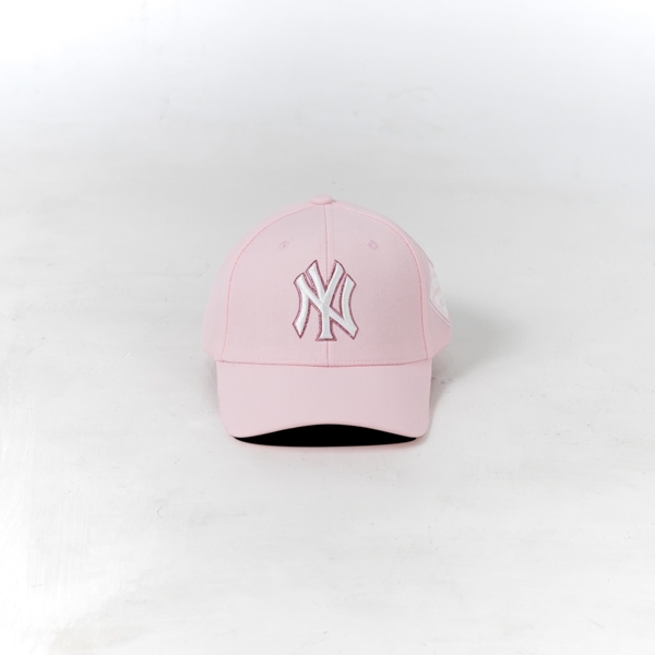Topi MLB NY YANKEES OUTLINE ROSE GOLD WHITE PINK CAP 100% ORIGINAL