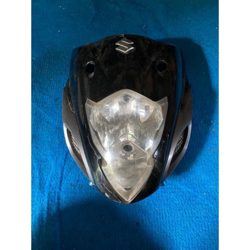 Headlamp reflektor mika lampu depan fulset tameng Suzuki Arashi 125 original