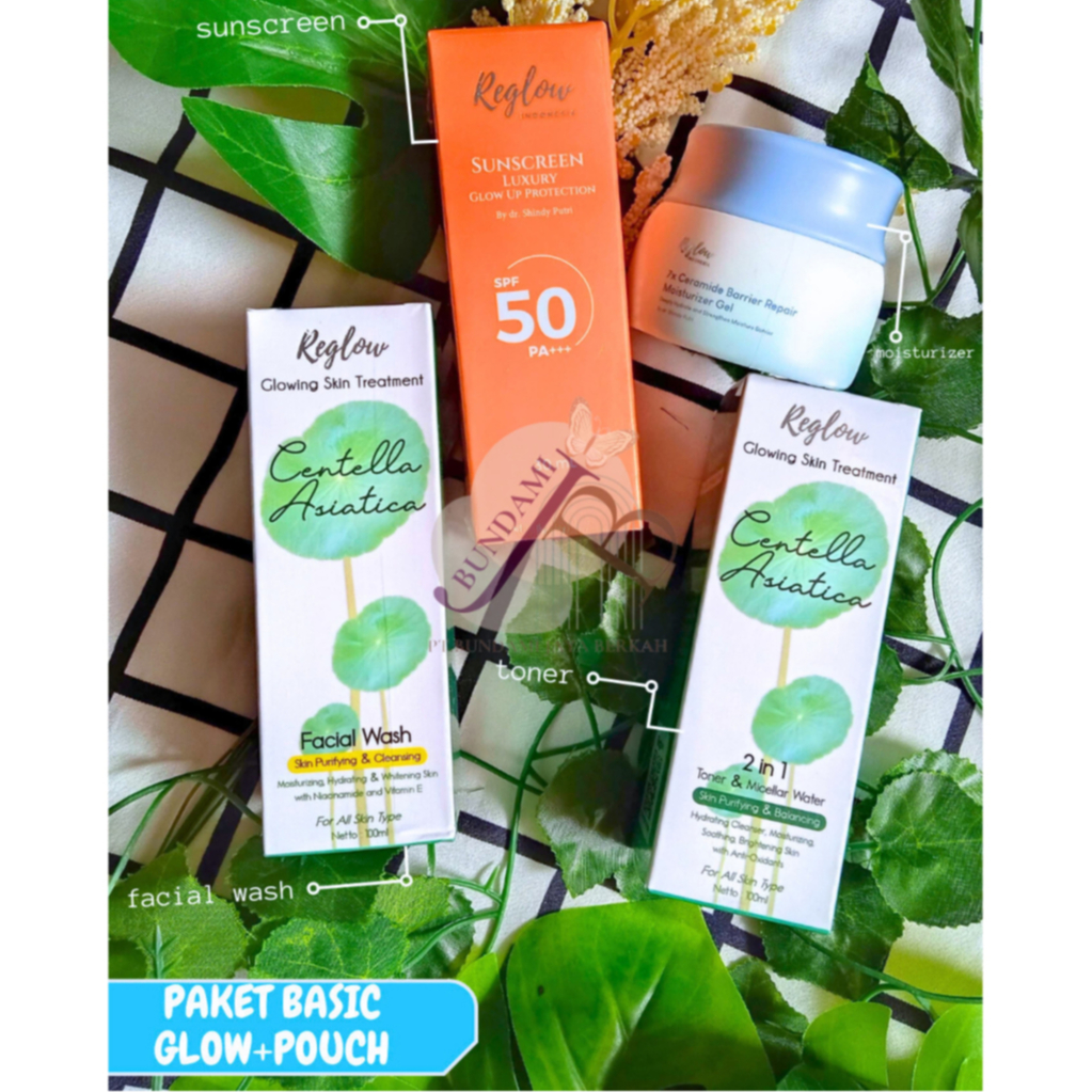 REGLOW | Basic Glowing skincare 100% ORI by dr.Shindy Putri