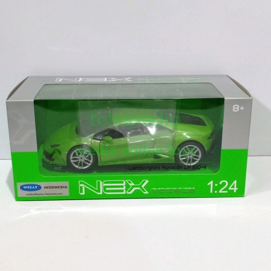 SERU diecast welly nex 124 lamborghini huracan lp 614