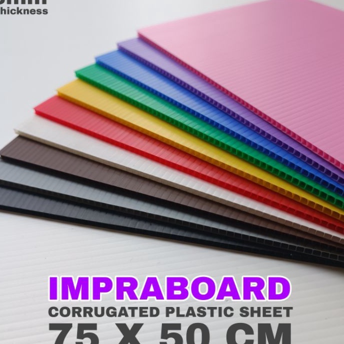 

Hemat Infraboard Impraboard 3mm 75x5 cm 5x75 cm 75 x 5 cm PP Board Art Board