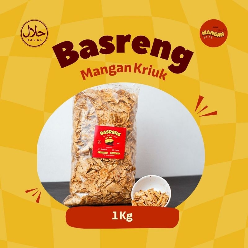 

MANGAN KRIUK BASRENG 1000 GRAM