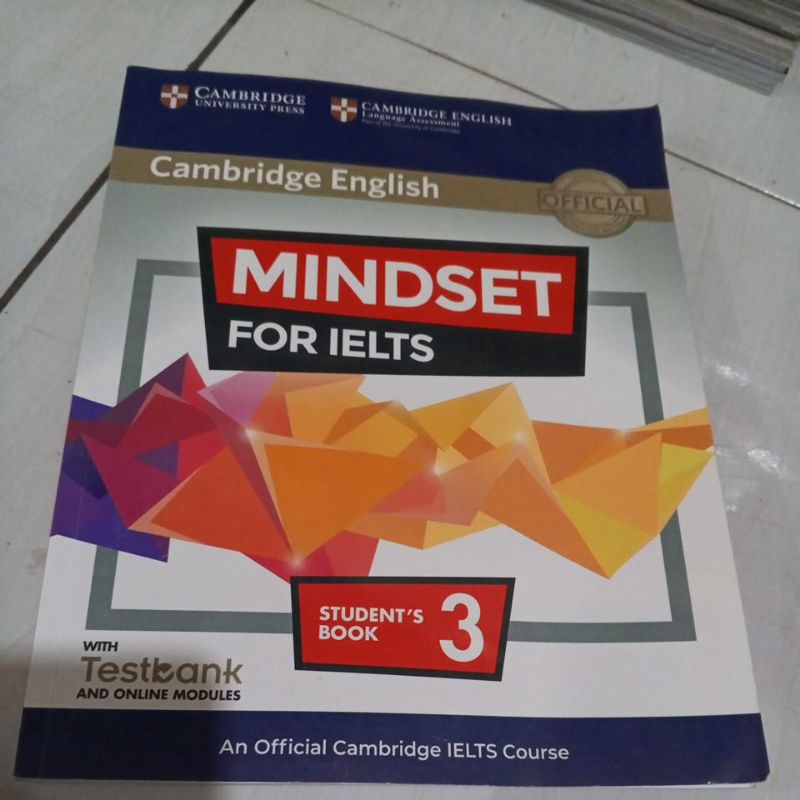 Cambridge English mindset for IELTS student's book 3.. original