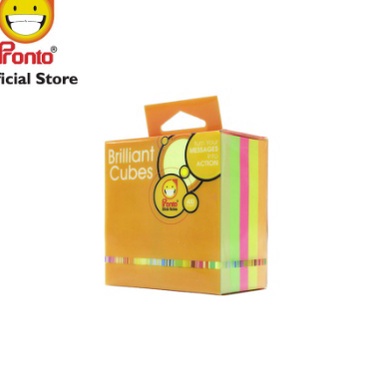 

Flash Sale Pronto Sticknotes Briliant Cube 75 x 75 mm