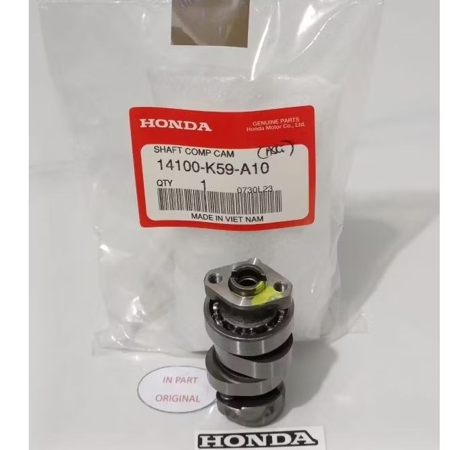 14100-K59-A10 NOKEN AS PENGGERAK KLEP CAM SHAFT VARIO 150 ORIGINAL HONDA VIET NAM