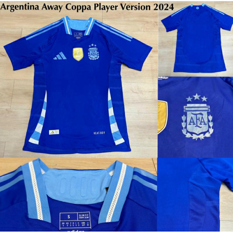 Jersey Argentina Away Player Issue 2024