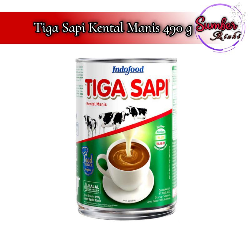 

Tiga Sapi Kental Manis 490 gram