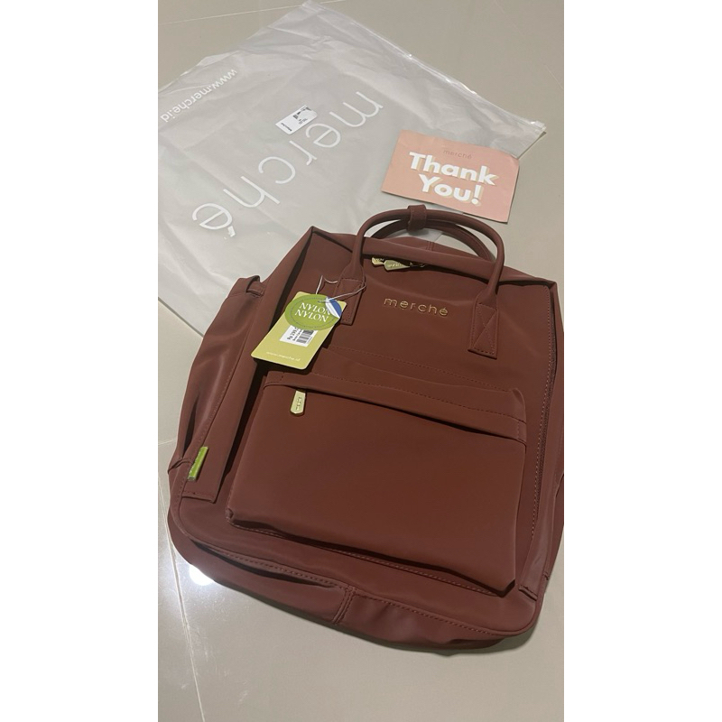 Backpack Bree Preloved Bag Ransel MERCHE