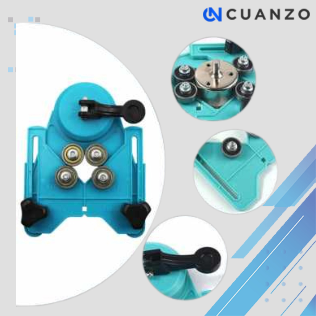 Pelubang Ceramic Drill Bit Glass Hole Locator 4-83mm / Alat Pelubang Pelobang Pembuat Lubang Keramik